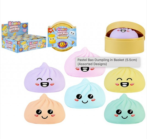 Bao Dumpling PASTEL 5,5cm /24