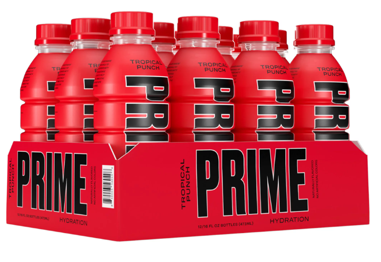 Prime Tropical Punch UK 12-Pack