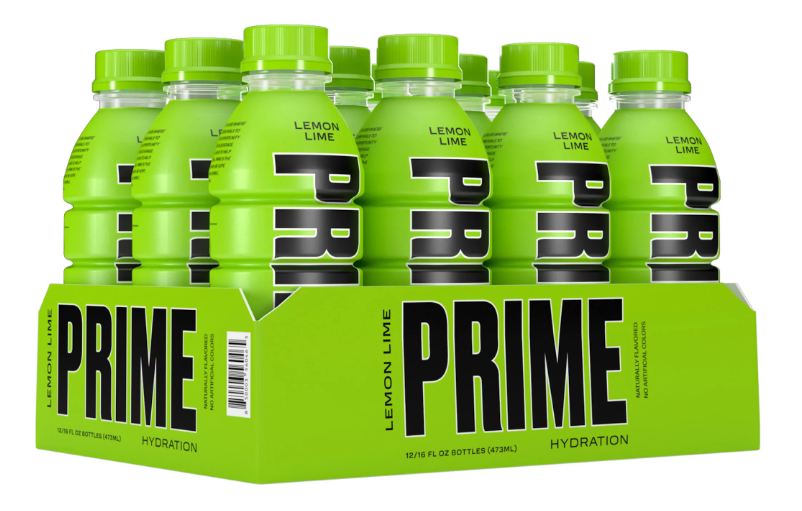 Prime Lemon Limę UK 12-Pack