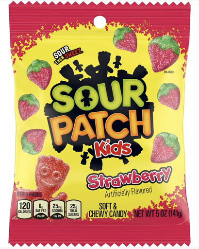 Sour Patch Kids Strawberry 102gx12