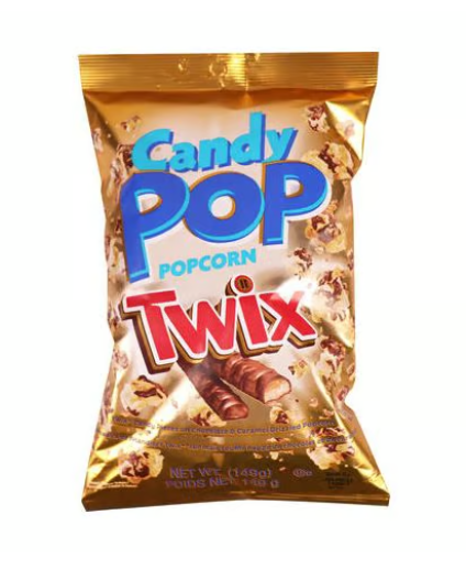 Candy Pop Twix Popcorn 12x149gr