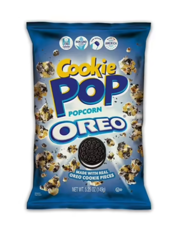Cookie Pop Oreo Popcorn 149gx12