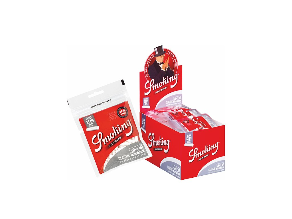 SMOKING CLASSIC ULTRASLIM FILTERS 150pcs x34 (GX)