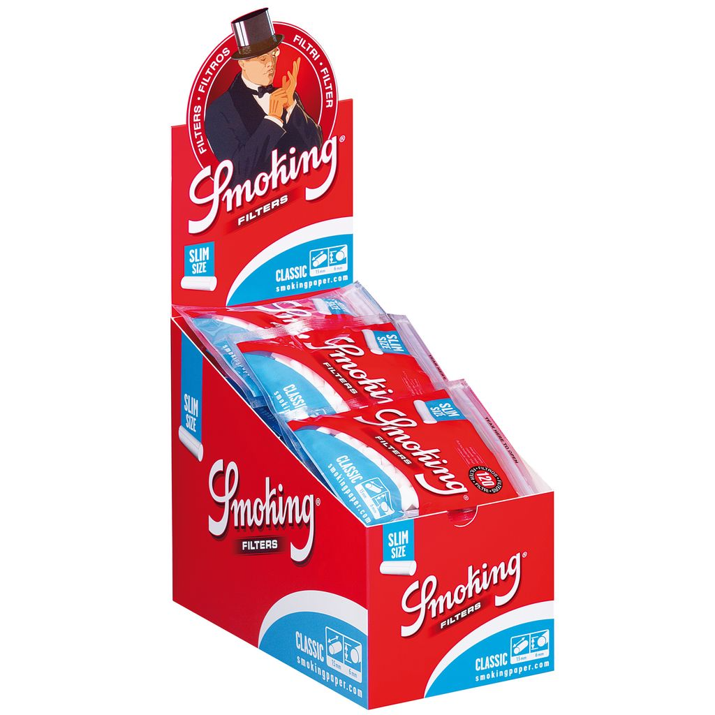 SMOKING SLIM FILTERS 120pcs x30 (GX)