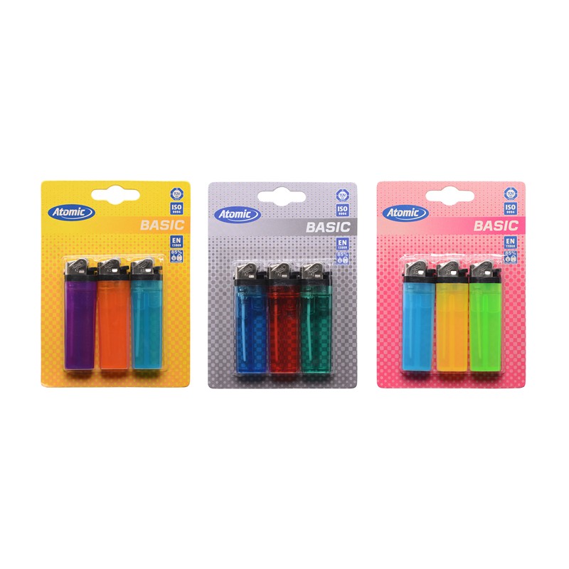 Flint Lighter SF 3pc Blister DP/84