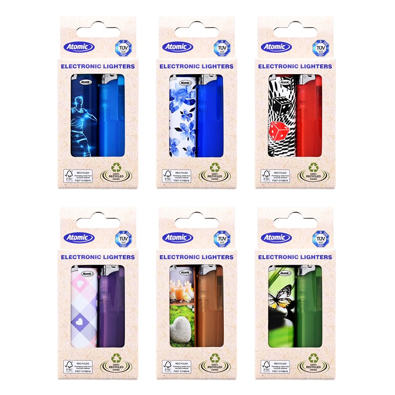Electronic lighter SF 2pcs Eco Box DP/24
