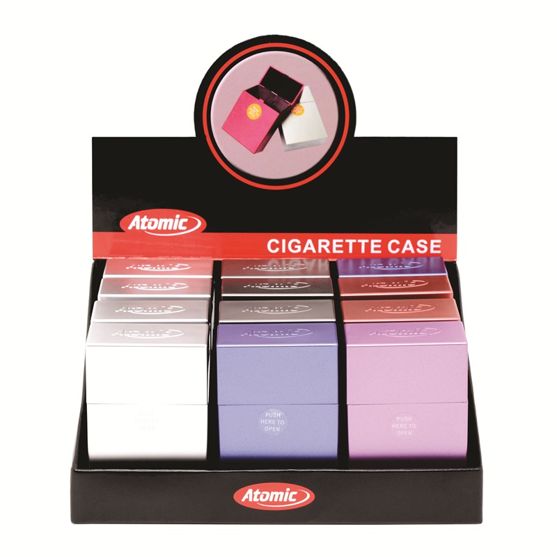 Cigarette Box Jump Metallic Assorted DP/12
