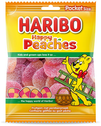 Haribo  Happy Peaches (28x 75g)