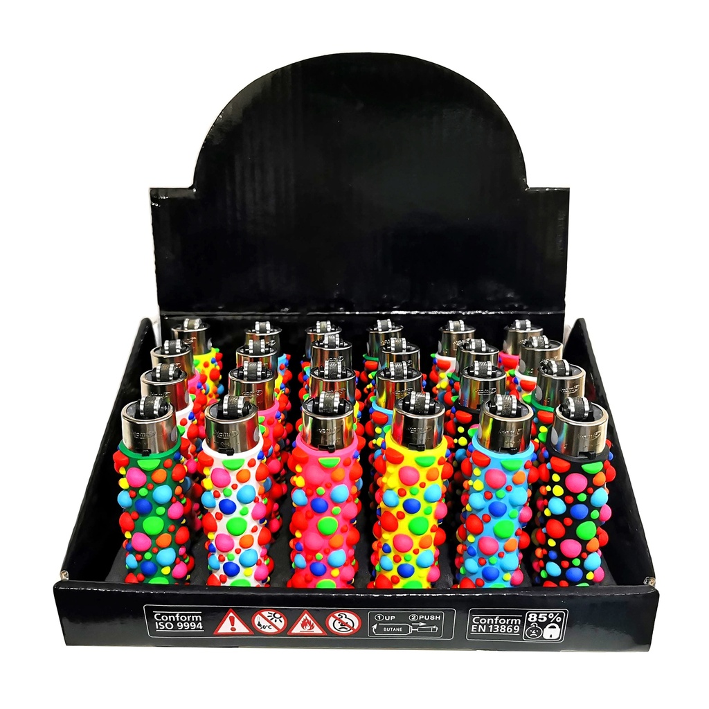 Festival Lighter Silicone Bubbles (24 stuks)
