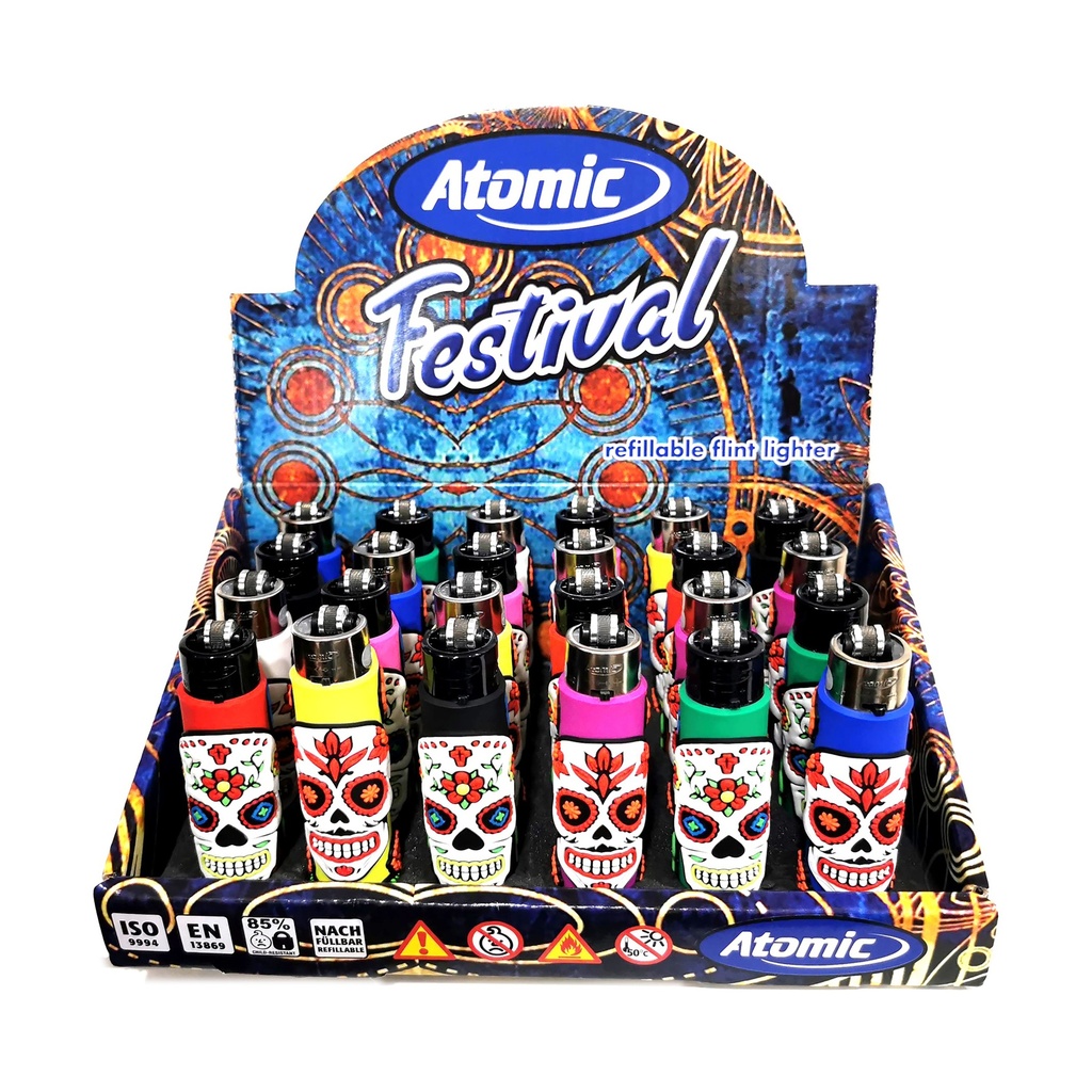 Festival Lighter Silicone Catrina (24 stuks)