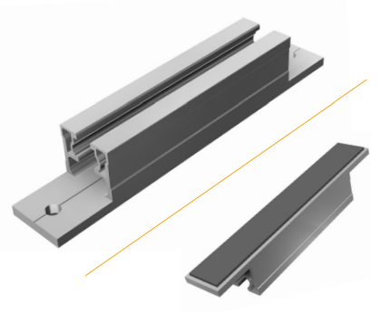 [11202-01] Trapez 5 (voor horizontale montage van PV panelen)