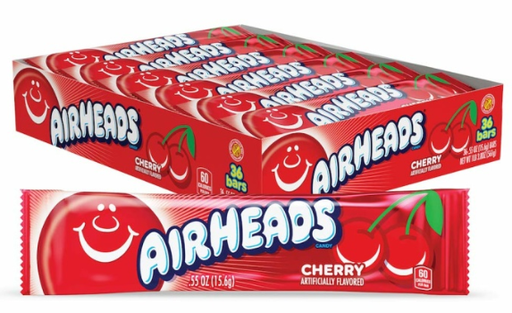[AIR002] Air heads bars Cherry 36x15g