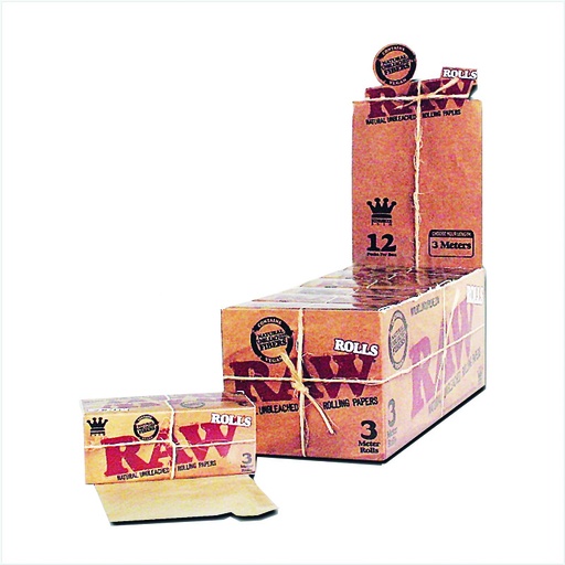 [RAW009] Raw KS rolls classic 3m box/12