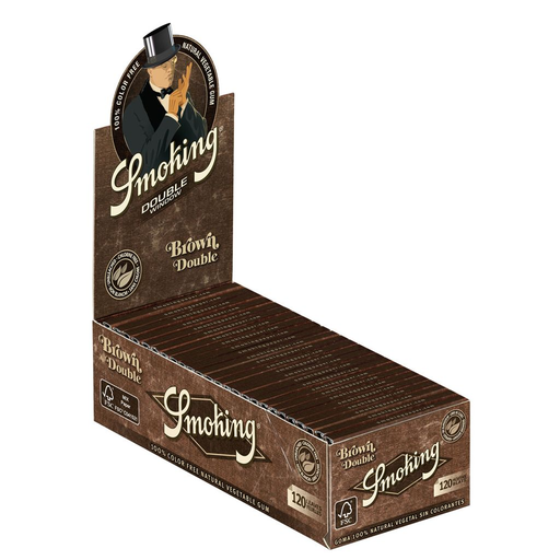 [SM006BE] SMOKING DOUBLE BROWN x25