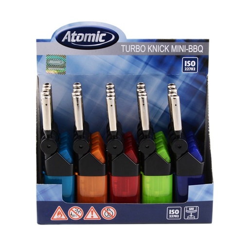 [3692600] Mini BBQ lighter turbo semi-transp. DP/20
