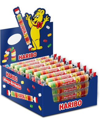 [HAR002] Haribo Mega Fruit Roulette (40x 45g)
