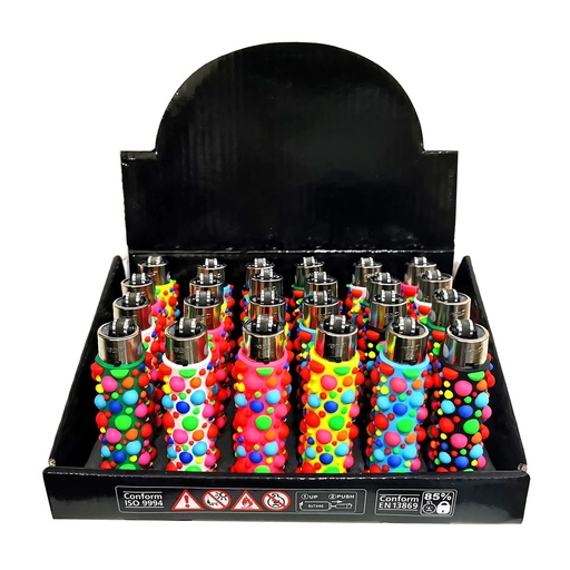 [3935713] Festival Lighter Silicone Bubbles (24 stuks)