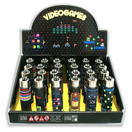 [3935718] Festival Lighter Silicone Videogames (24 stuks)
